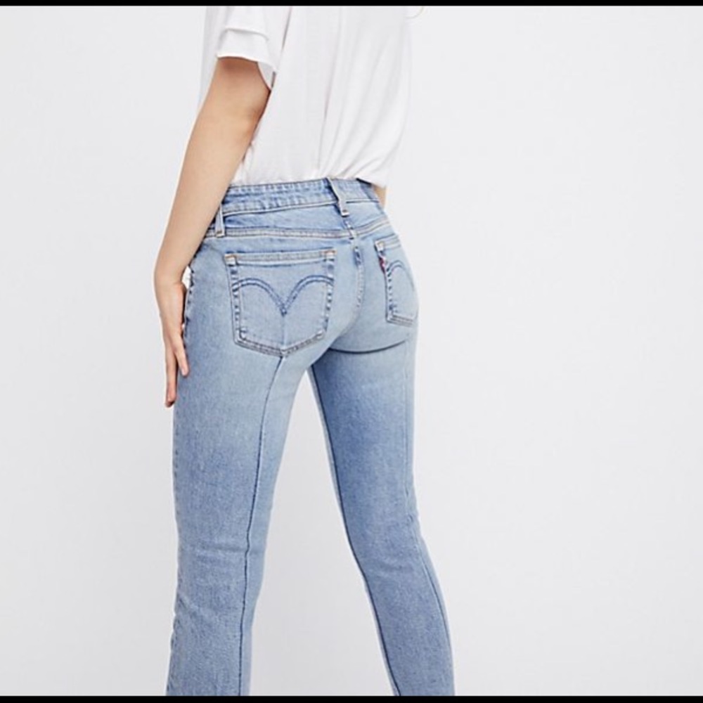 Levi’s 711 altered skinny jeans